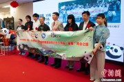 爻卦在线中国彩绘熊猫艺术国际巡展东京站开幕